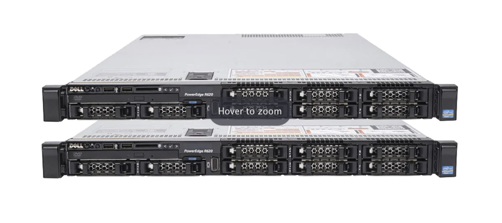  MÁY CHỦ DELL EMC POWEREDGE R620 E5-2643v2 3.50GHz 10x2.5